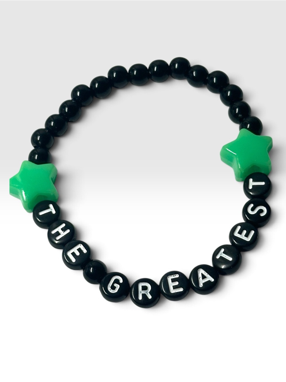 Billie Eilish The Greatest handmade beaded bracelet